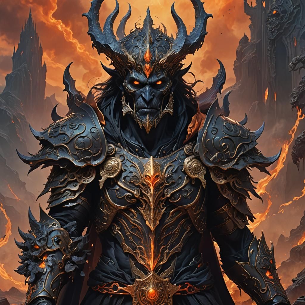 Hades, Key to Underworld: Hyperrealistic Concept Art