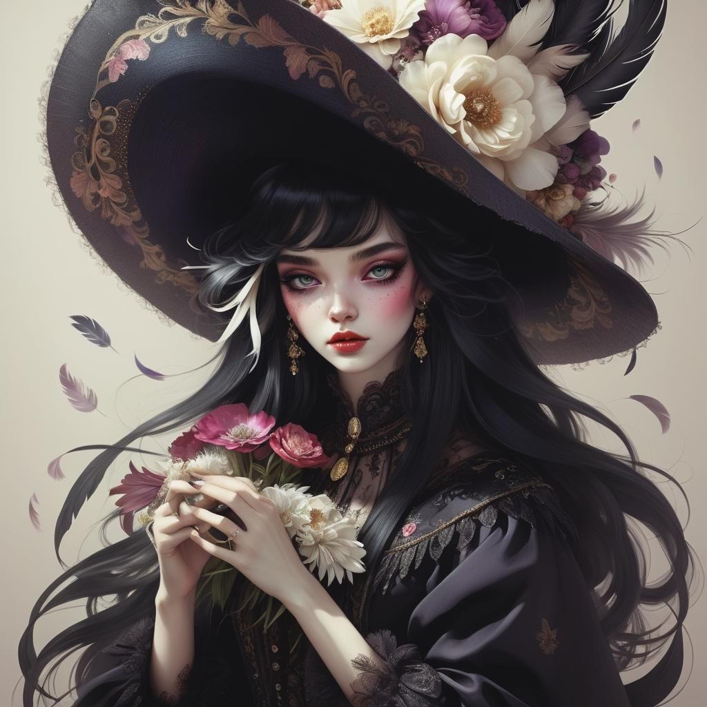 Elegant Baroque Beauty in French Fashion