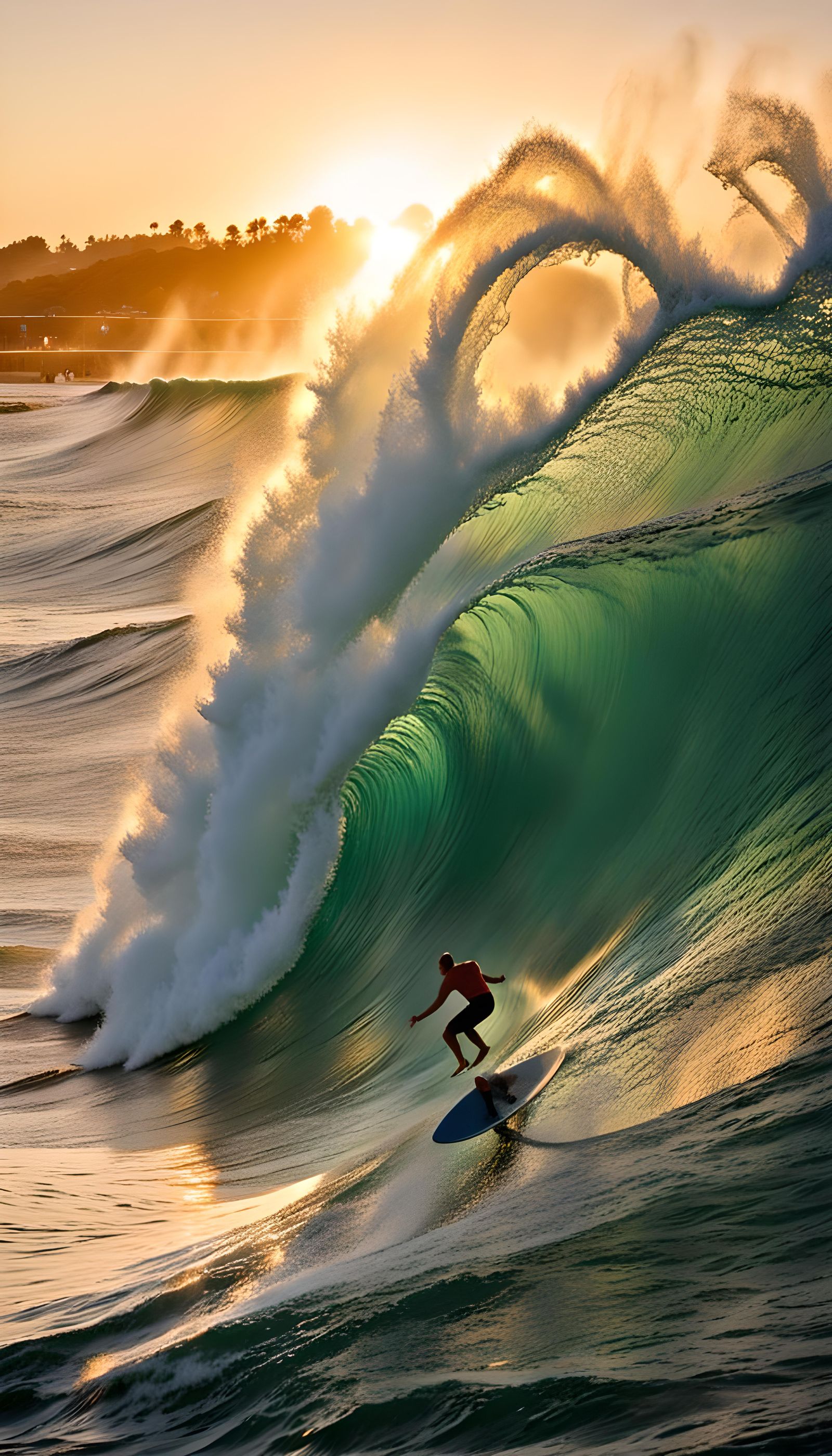 Big Wave Surf Contest