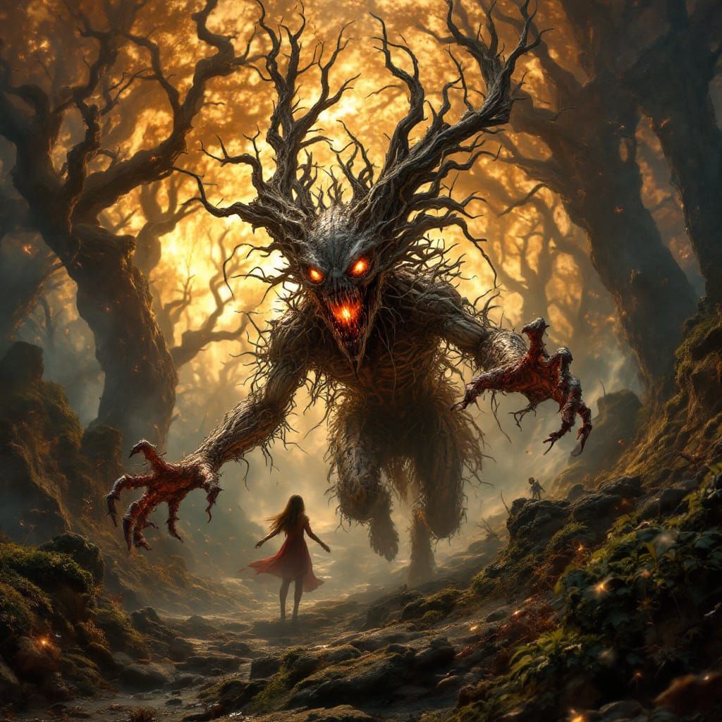 Intricate Photorealistic Rendering of Present Fears