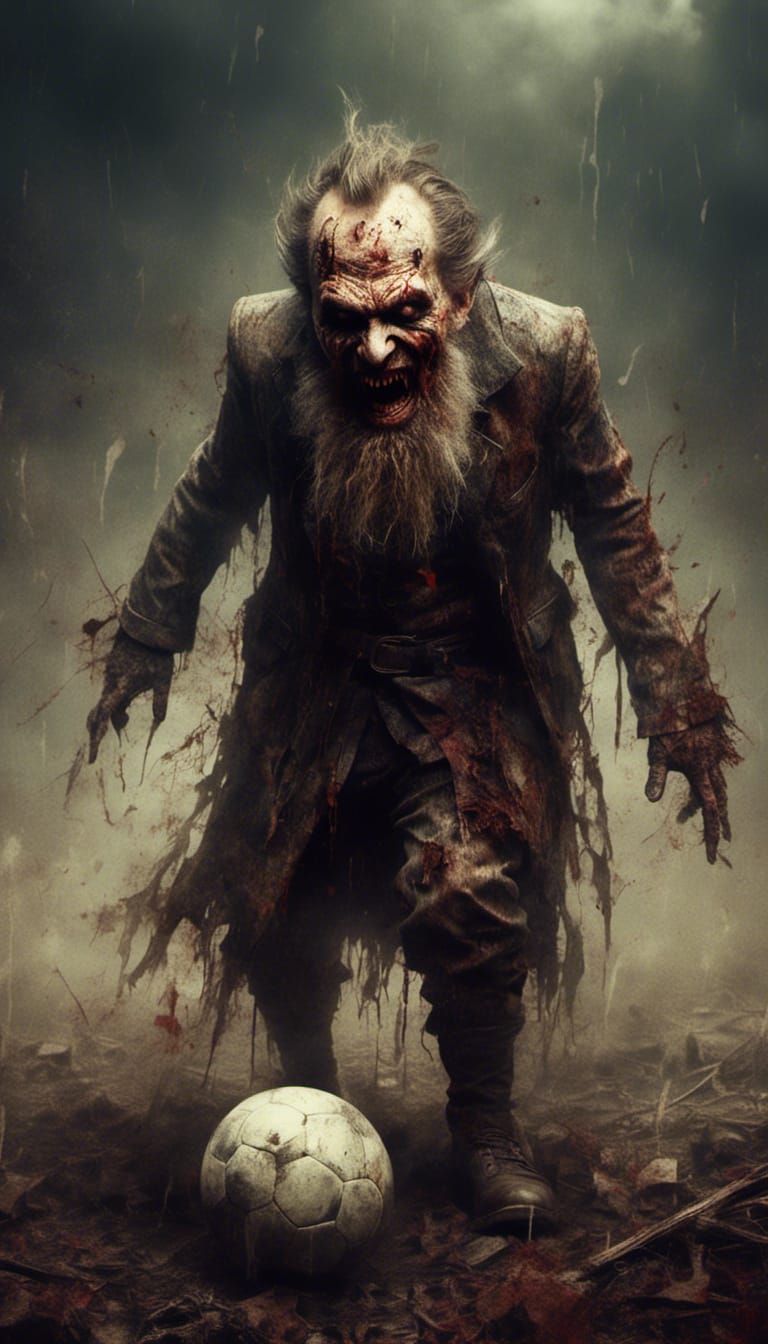 Macabre Dwarf Scores Goal in Soccer Match