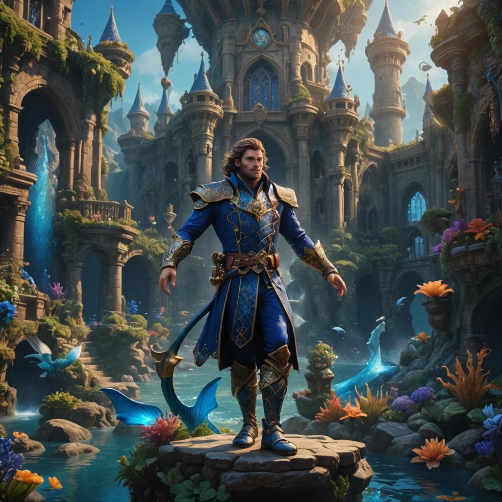 Dex Searching for Allora: Detailed Matte Painting