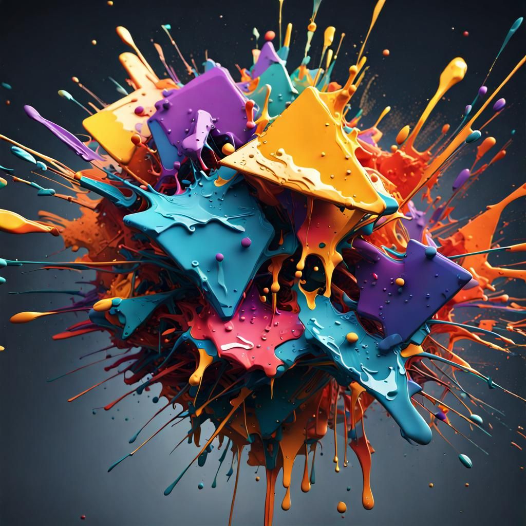 Explosion of colours