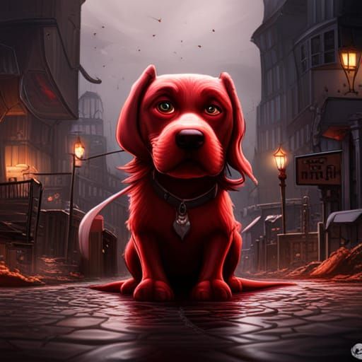 Clifford the Big Red Dog: Dark Fantasy Nightmare