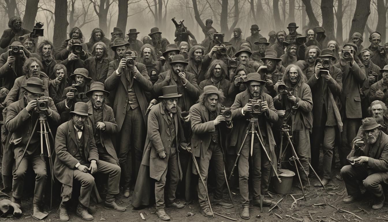 Photography Class in Dark Romanticism Style