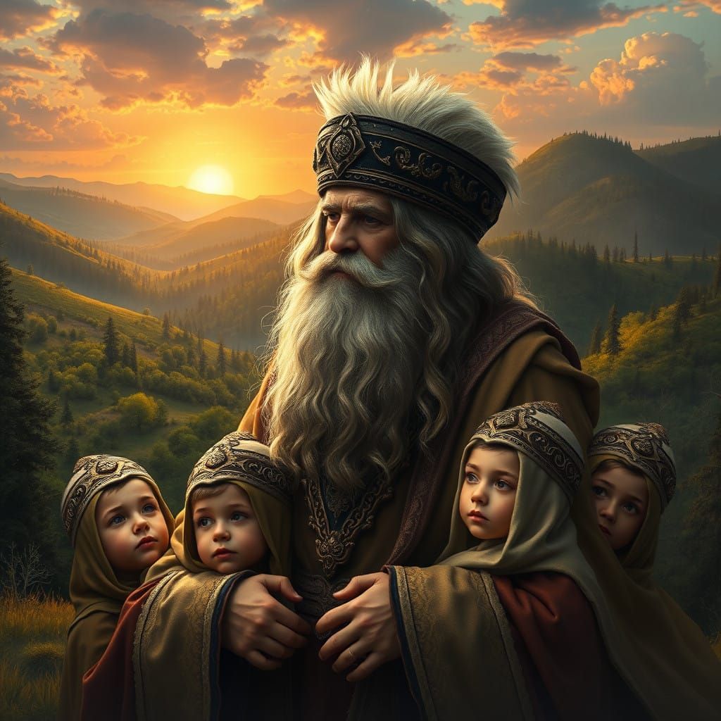 Wisdom of the Patriarch: Jacob and His Children in a Vibrant...