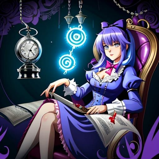 Alice in Wonderland Surrendering to Hypnotic Wonderland