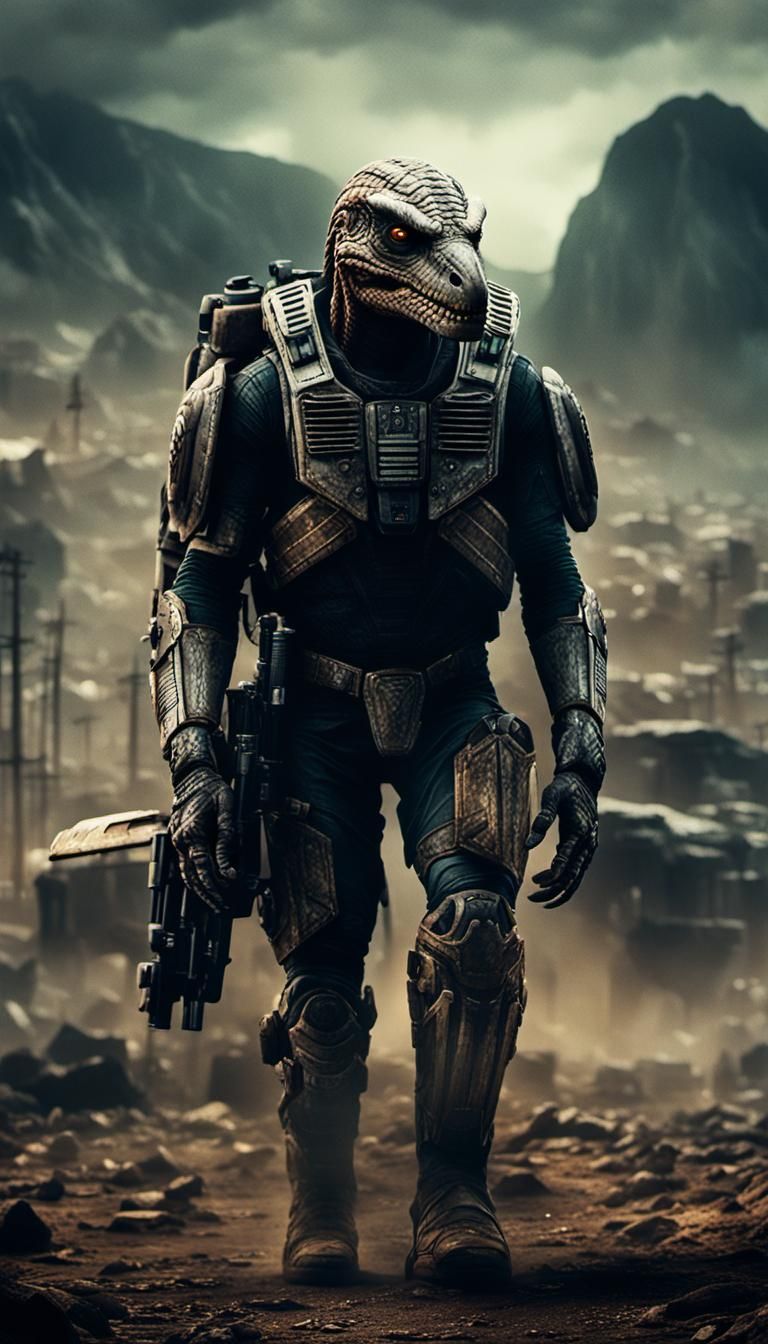 An inevitable end to humanity. Intricate detail, hi resolution, crisp edges, deep realistic clarity