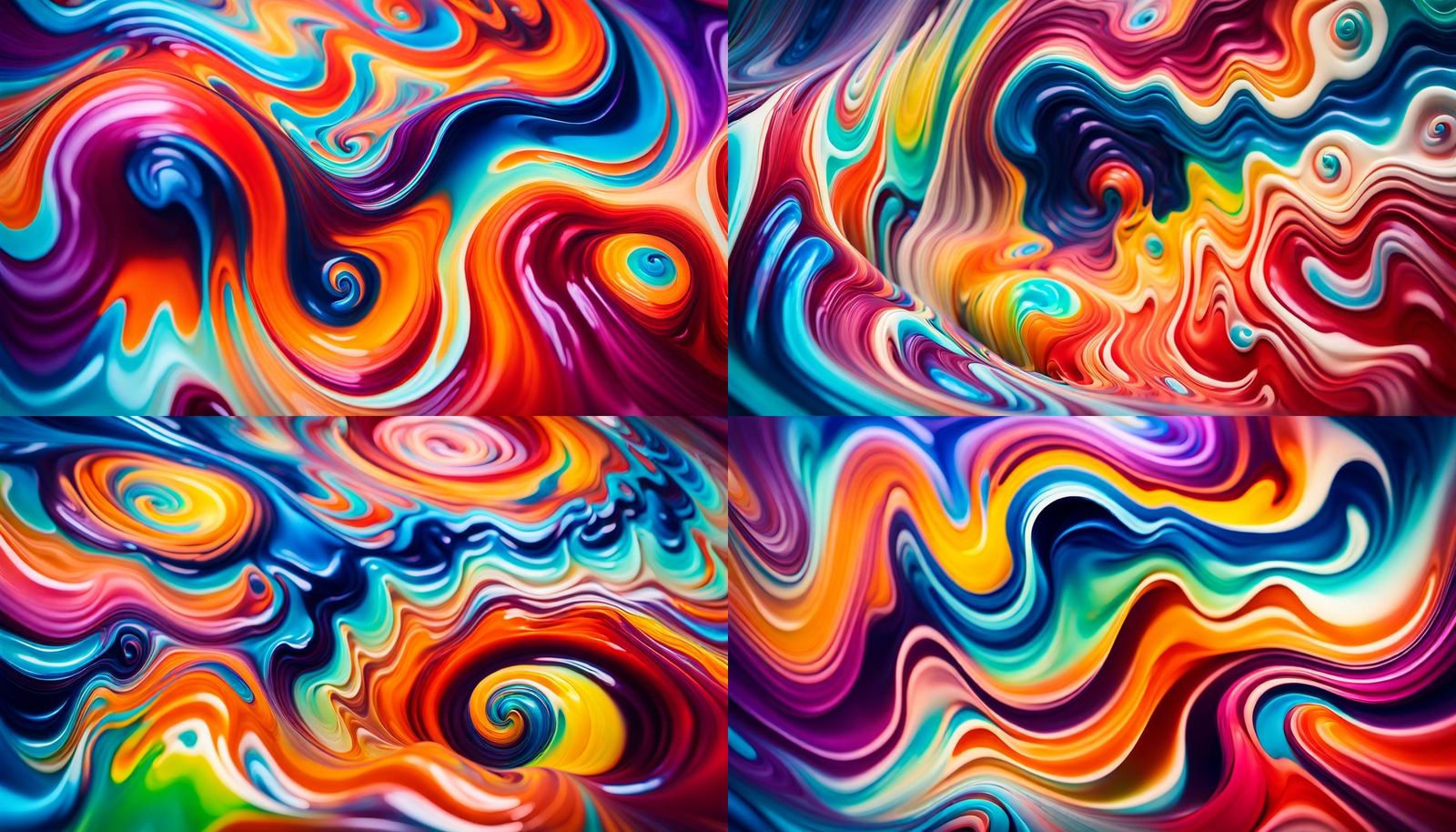 Vast Iridescent 3D Magnetic Jelly Wave Tunnel