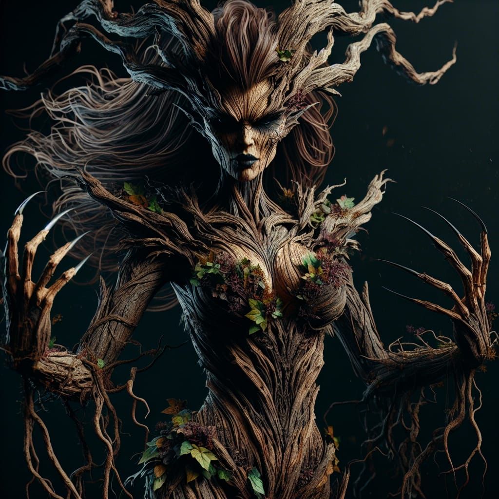 Dark Treant Goddess of the Forest