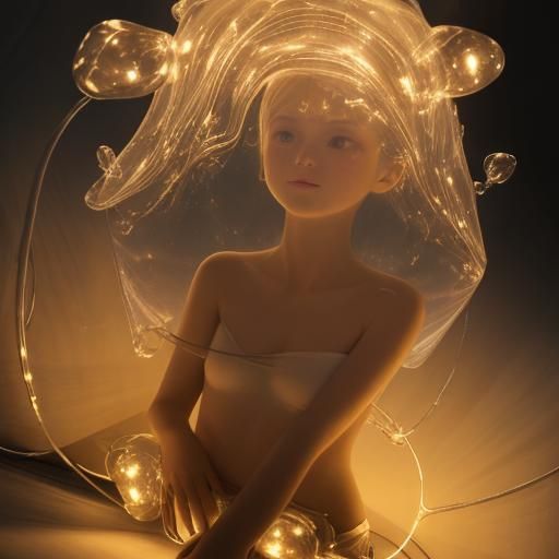 Ethereal Light Radiating From Within