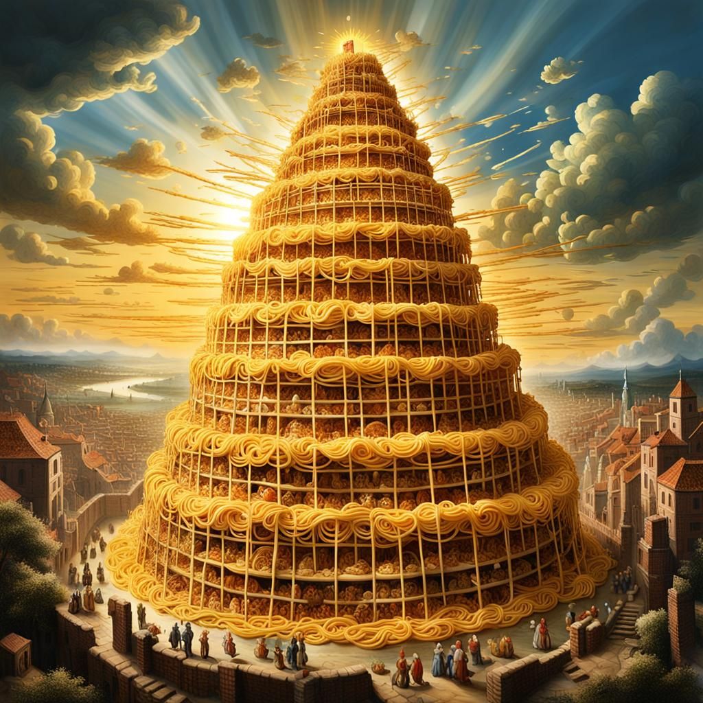 Spaghetti Tower of Babel