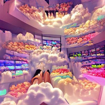 Blue Sky and Clouds: A Peaceful Heaven