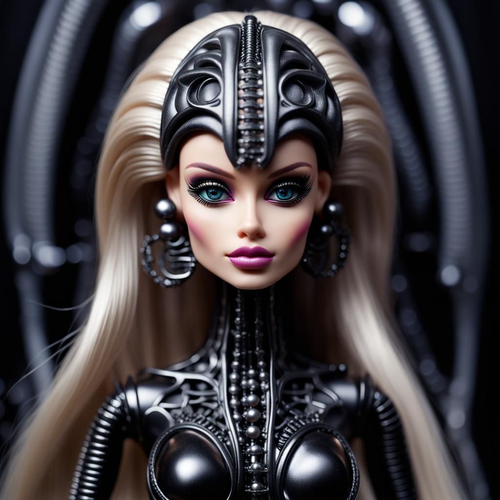 Barbie - H.R. Giger style (series)