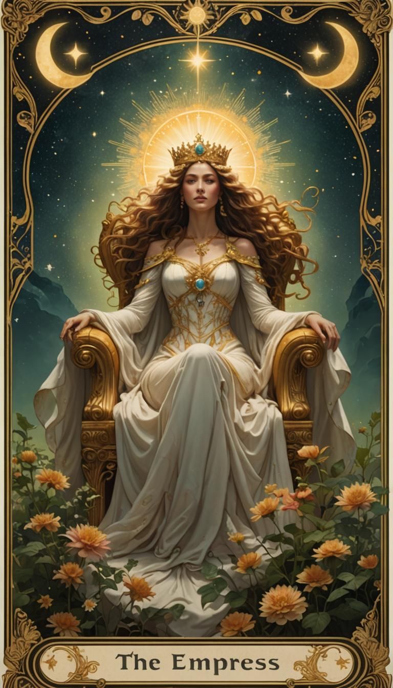 'The Empress' tarot card