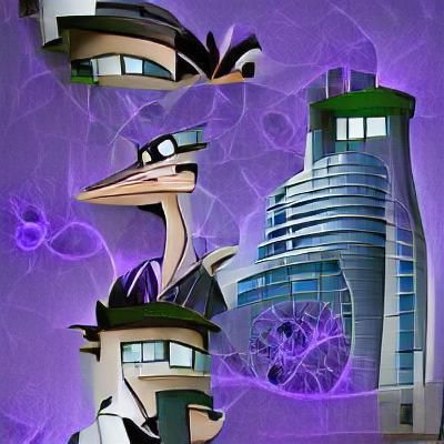 Cartoon Logo for Evil Incorporated