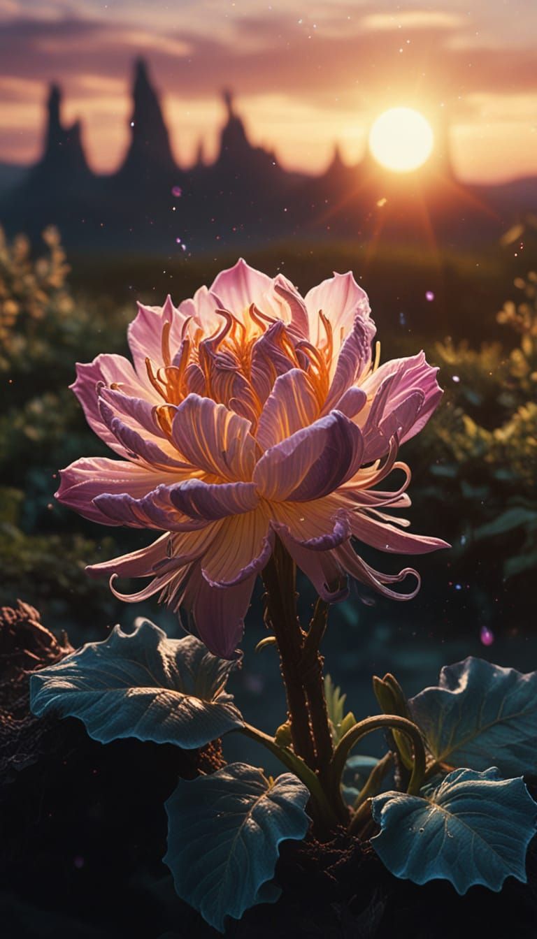 Lord Shiva's Cosmic Eyes and Moon in Ethereal Fantasy Style