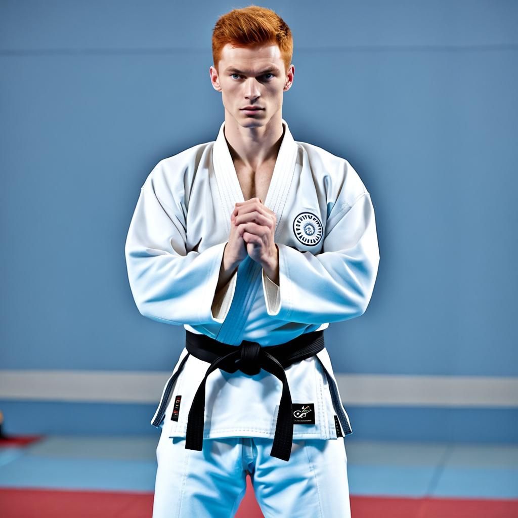 Ginger Pride in the Judo Ring: Embracing the Olympic Spirit (2)