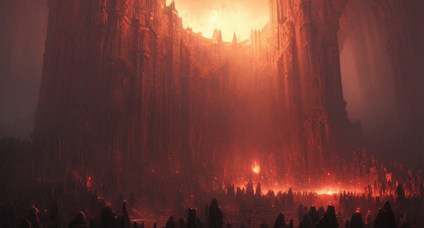 Gates of Hell: Dark Fantasy Concept Art