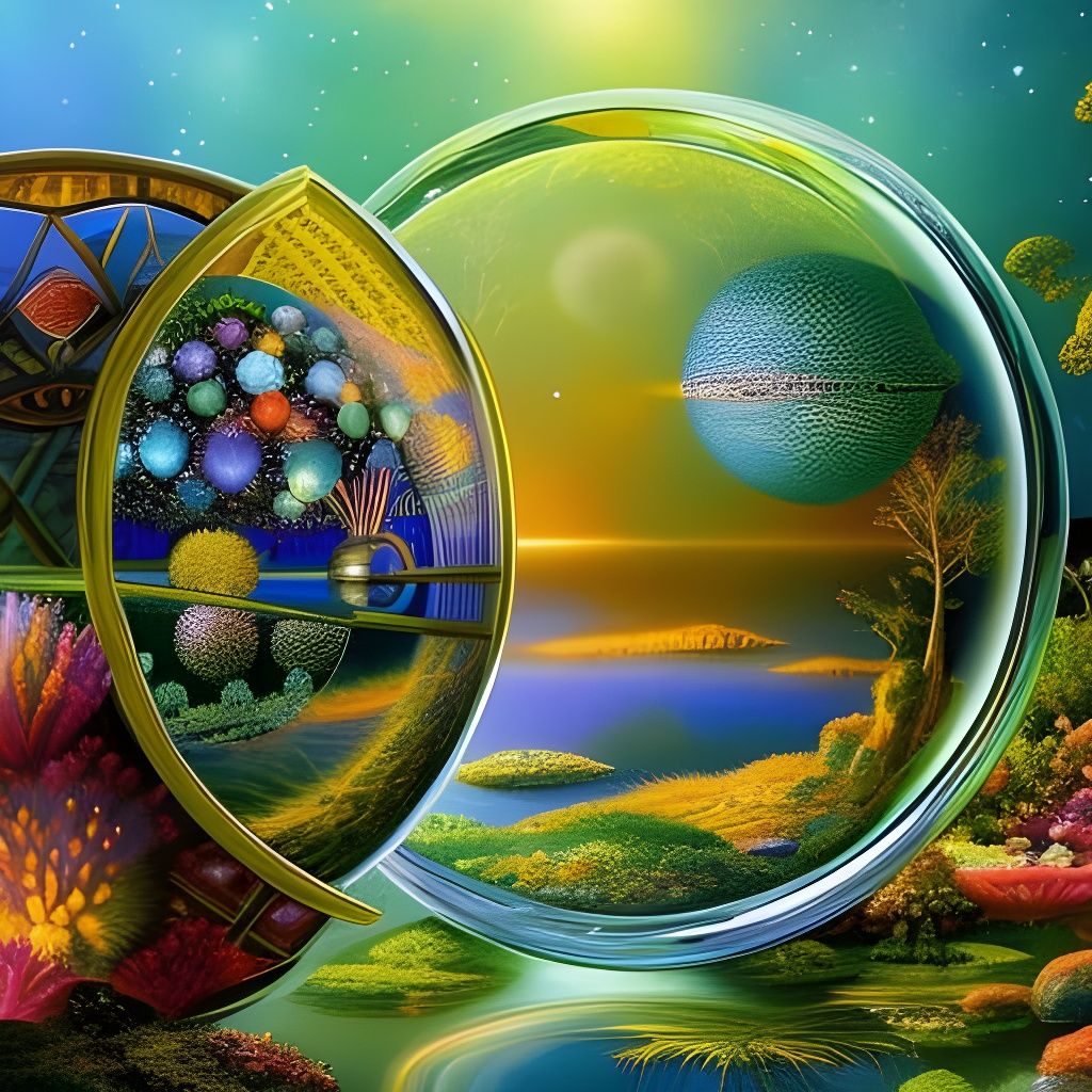 Sunken Treasure Fairytale: Underwater Jewels and Light