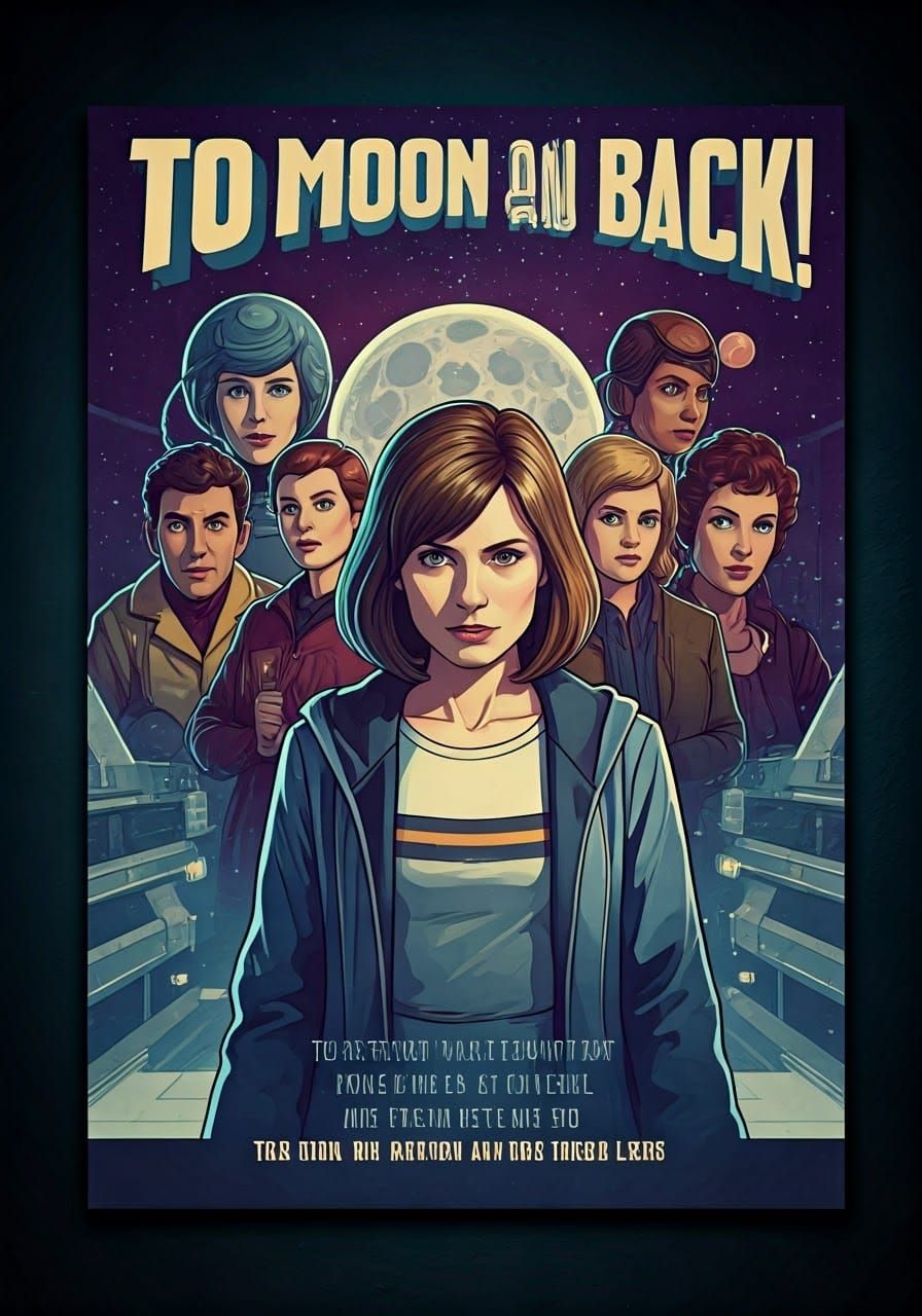 To the moon and back, Dr Who edition