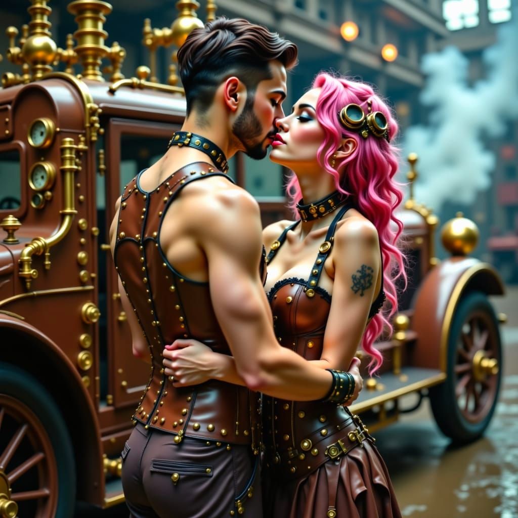 Steampunk Whispers of Love