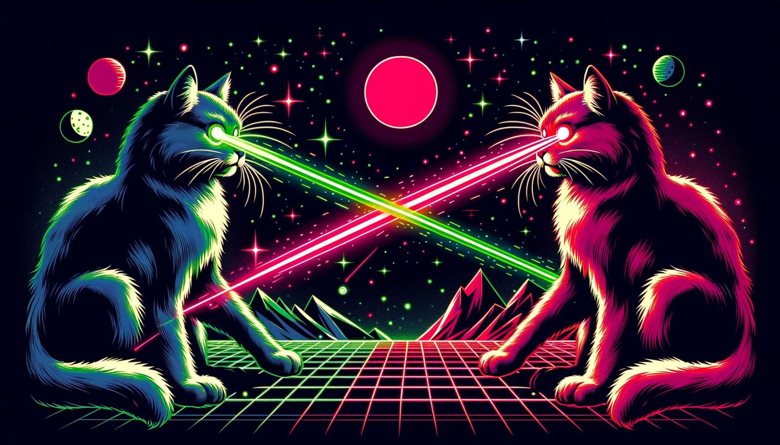 LASER cats.