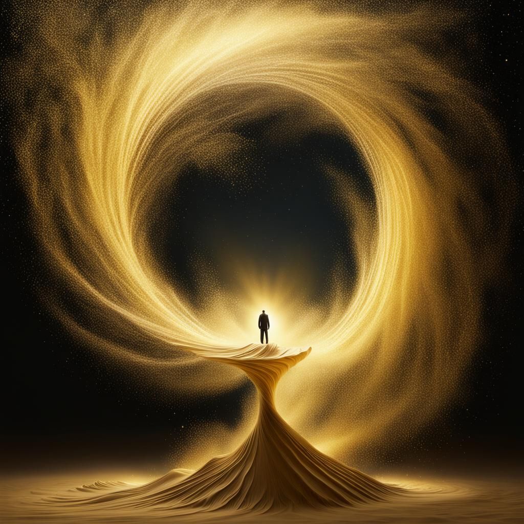 A glowing vortex Portal