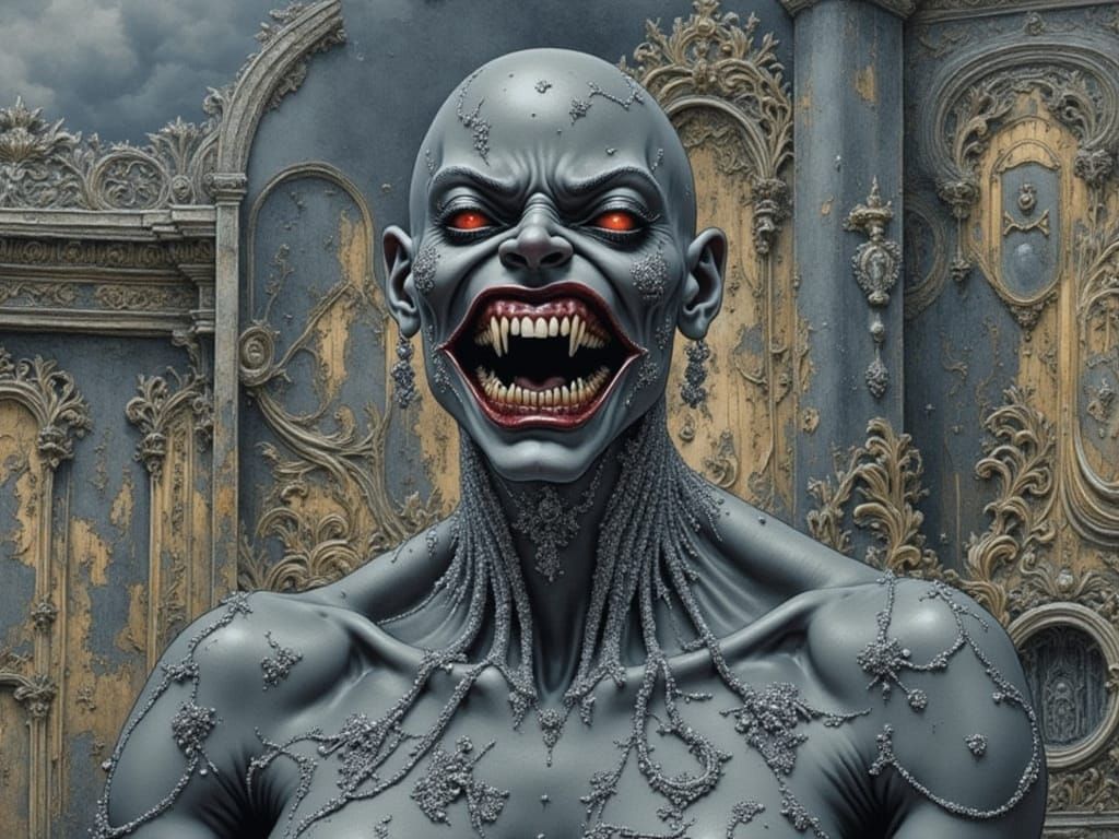 Baroque Vampire with Lovecraftian Background