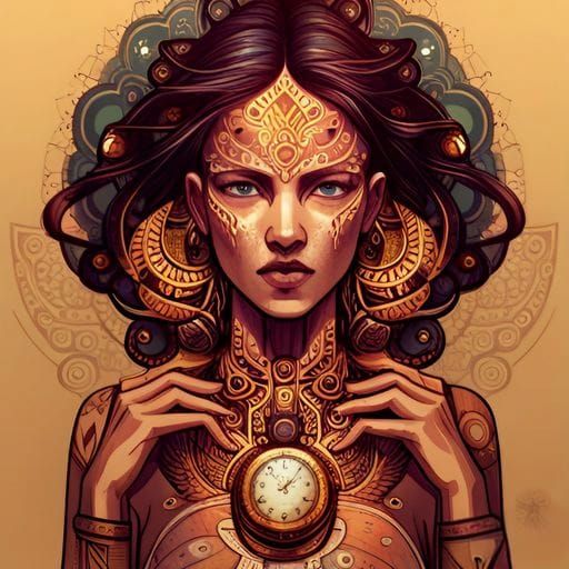 Beautiful Portrait Generated by AI