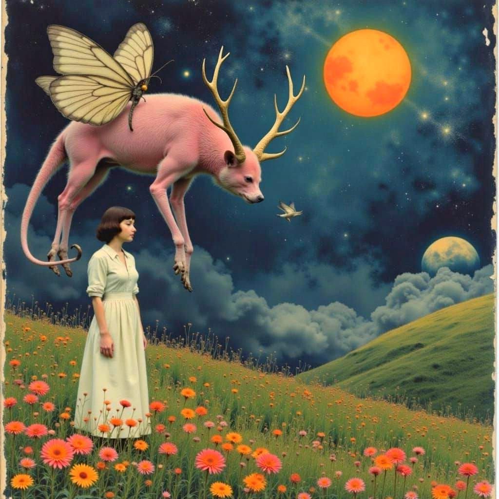 Atmospheric Illustration in the Style of Kenneth Paul Bloch