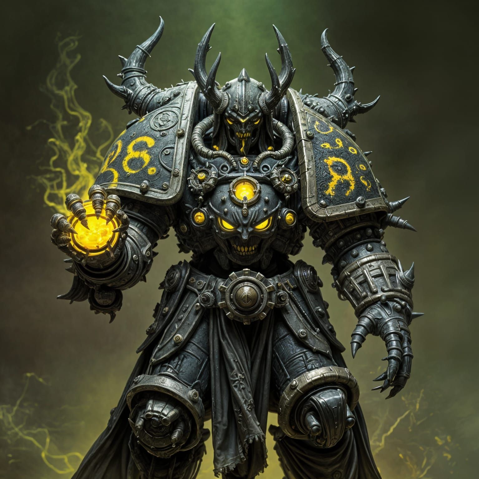 Hastur: King in Yellow as Chaos Space Marine