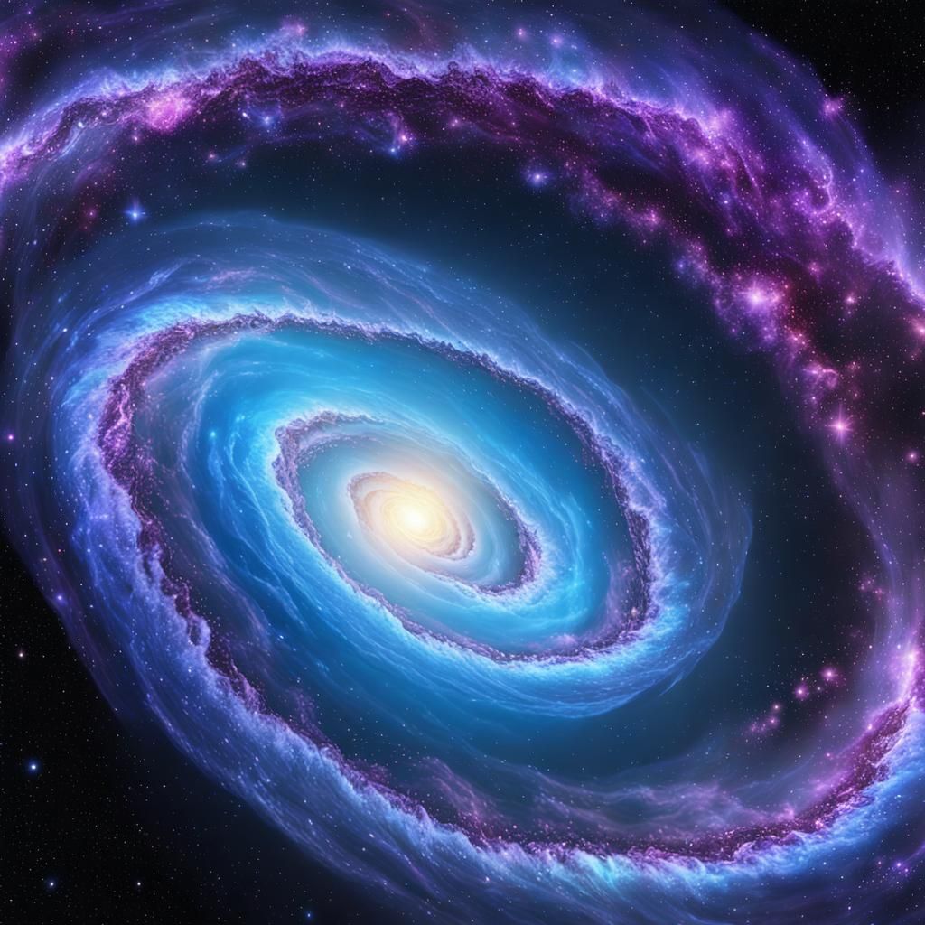 Gargantuan Galaxy Concept Art in Ultra 4K