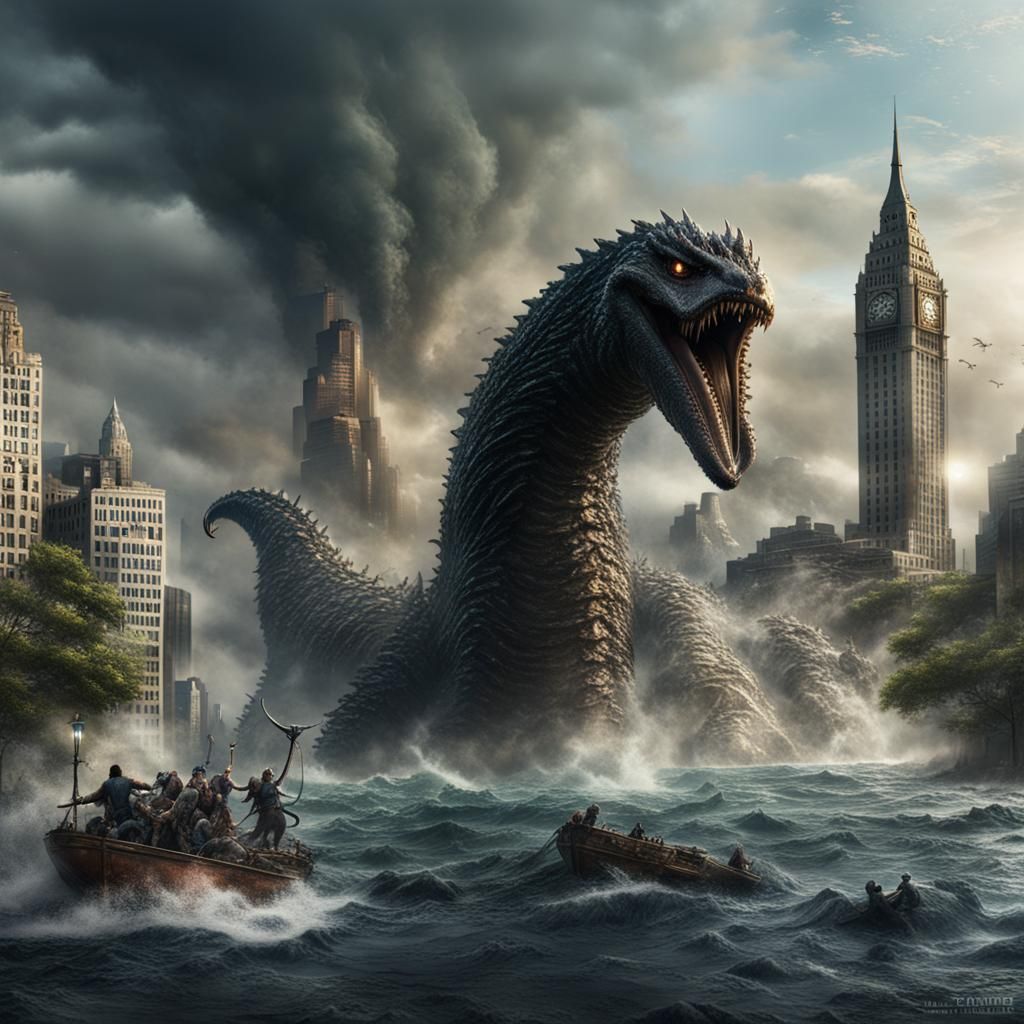 Epic Battle: Loch Ness Monster vs Godzilla