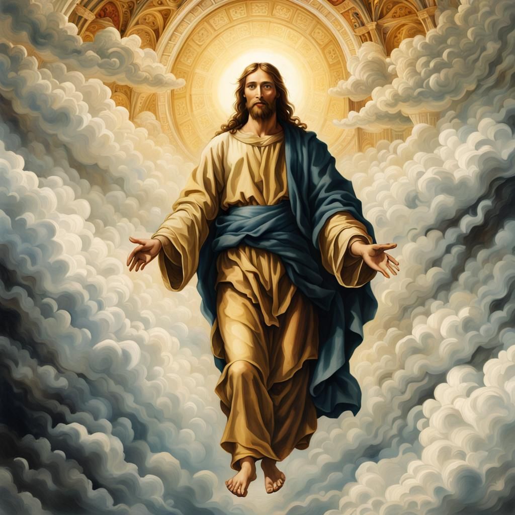 Our Lord Desending From Heaven