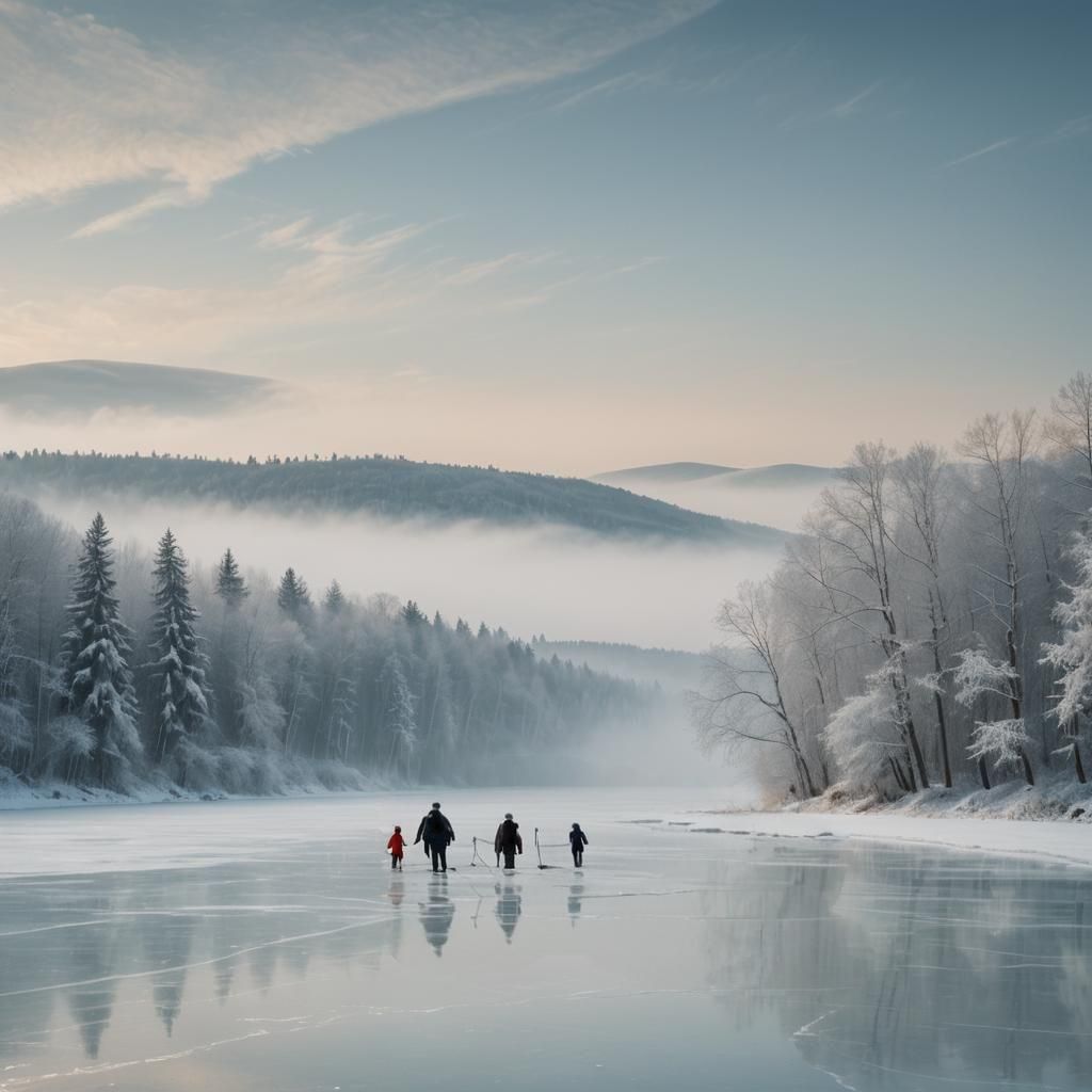 Winter Wonderland: Rothko's Dream, Shishkin's Detail