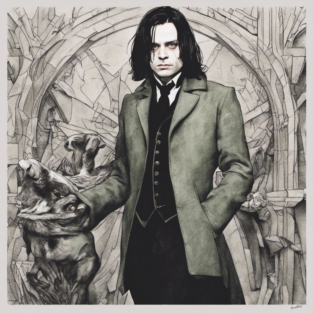 Stern Professor: Actor as Severus Snape