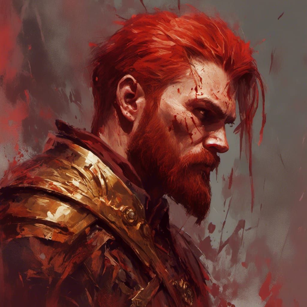 King of the Underworld: Intense Portrait