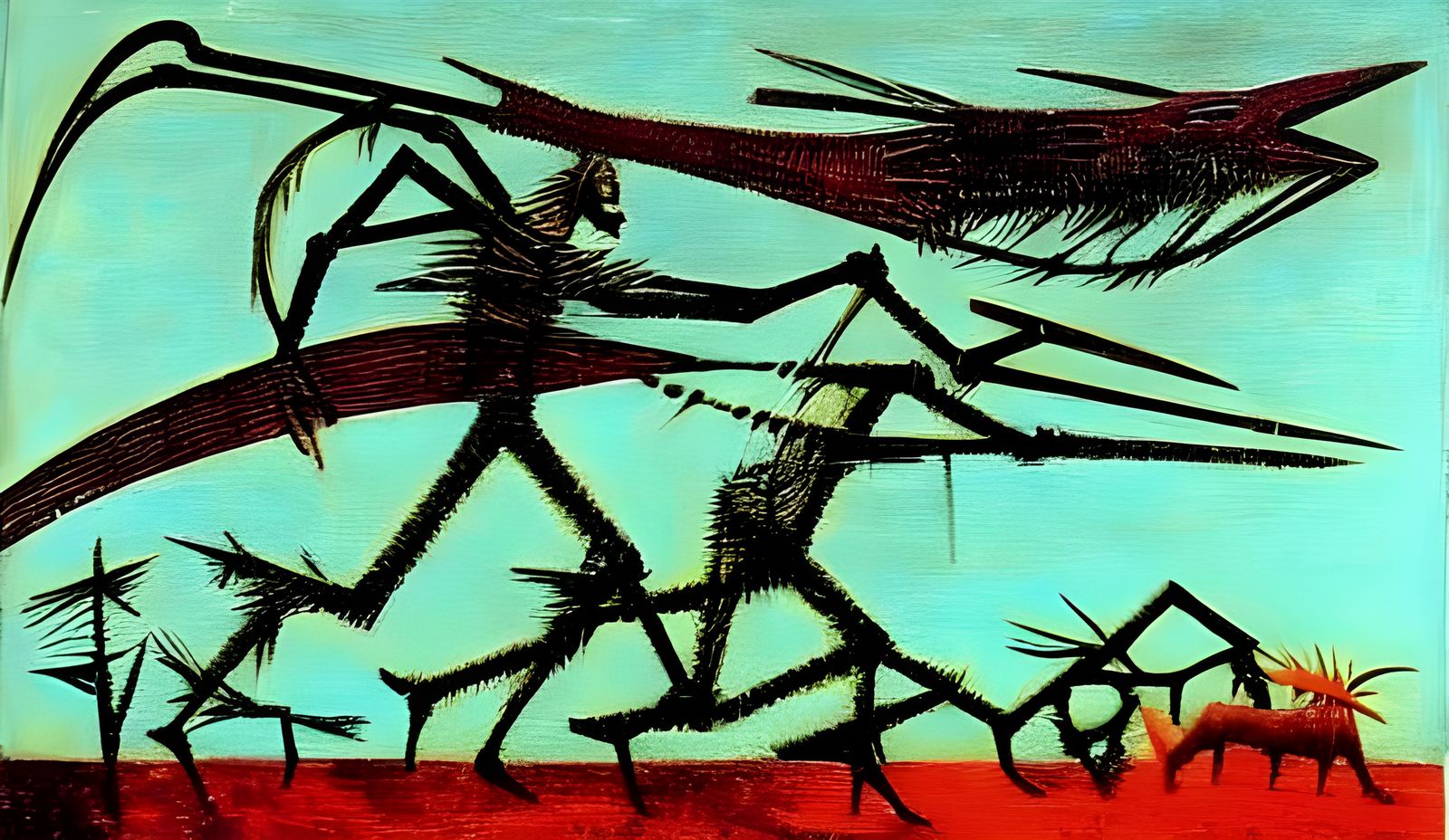 Surrealist Visions in a Fantastical Landscape