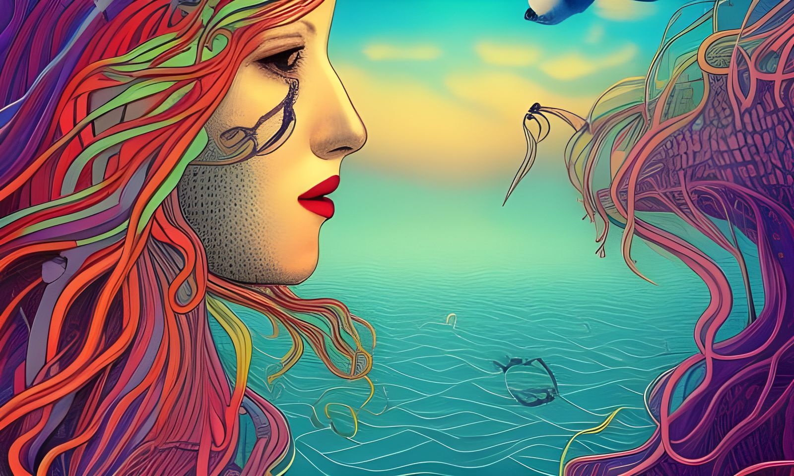 Sinking into a Siren's Song: A Fantasy Tattoo