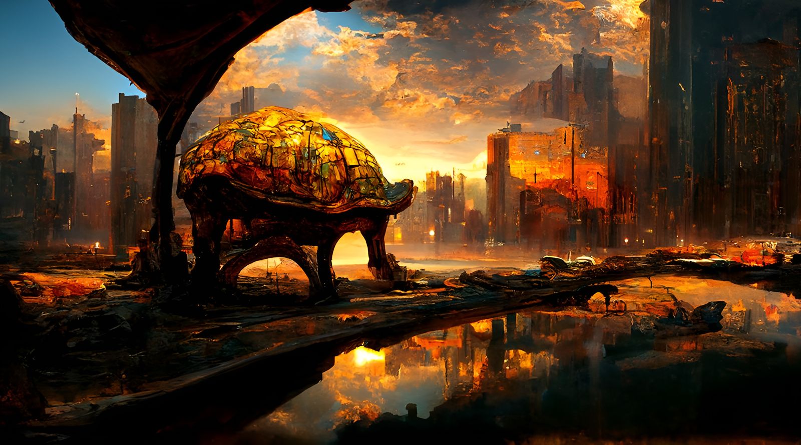 Tortoise amongst Armageddon