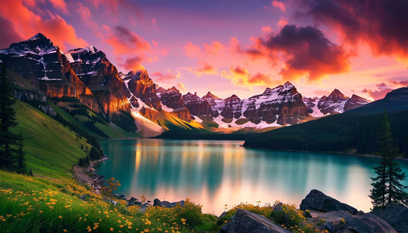 AI Generated Nature Wallpaper