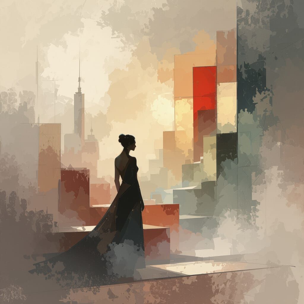 Ethereal Landscape in Digital Concept Art Style