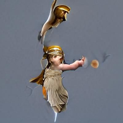 Athena's Birth: Leaping Forth Fully Armed