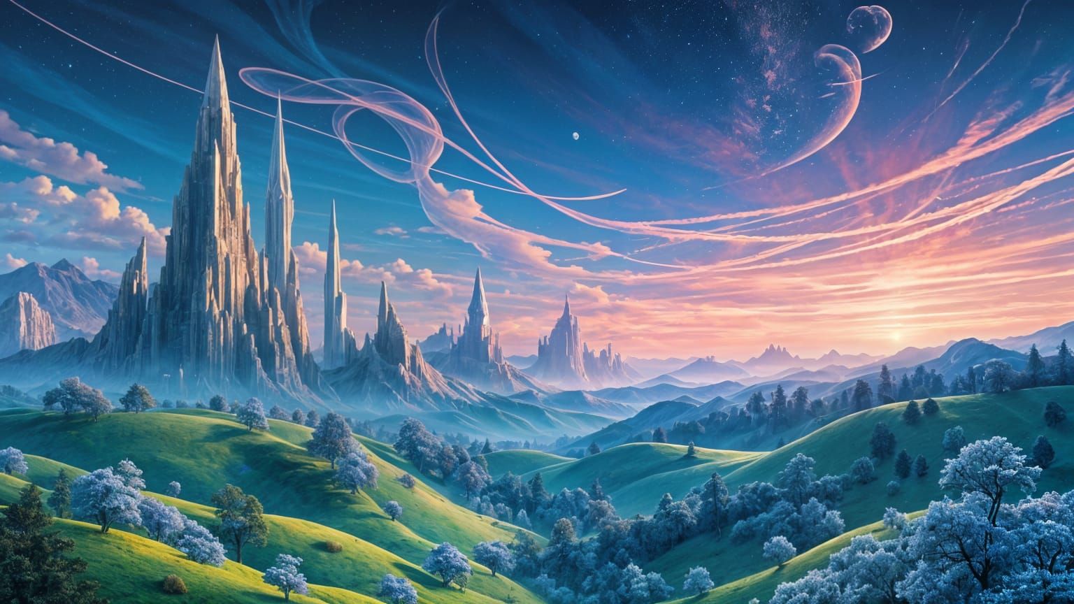 Enchanted Realm Revealed in Vibrant Colors