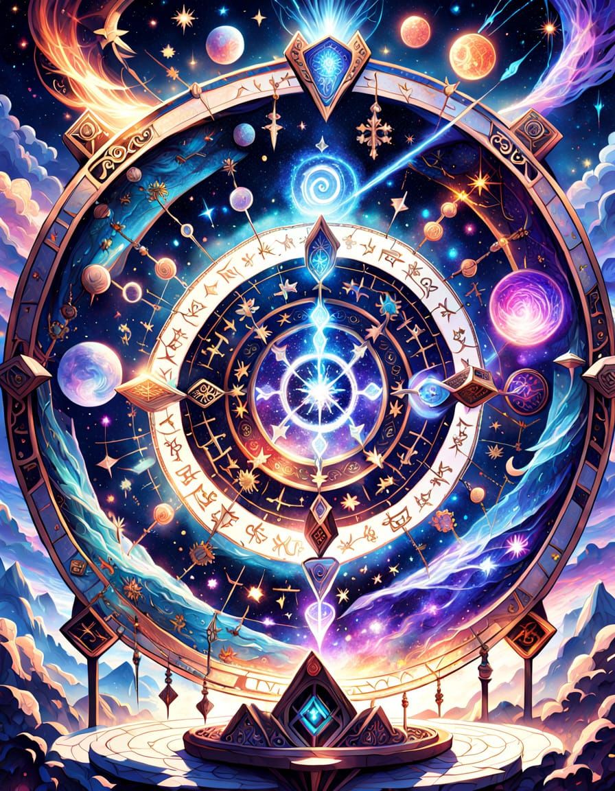 Anime Oracle's Needle Unwinding Thread of Fate