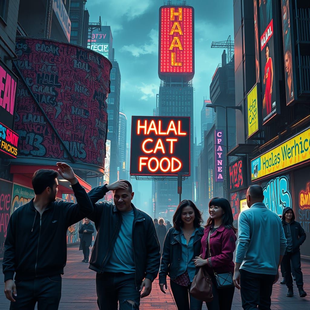 they laugh at the billboards .lol