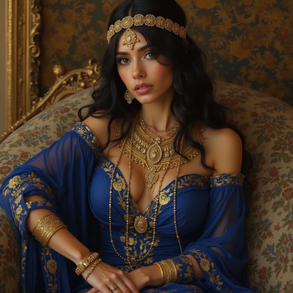 Queen of Sheba in Photorealistic Style