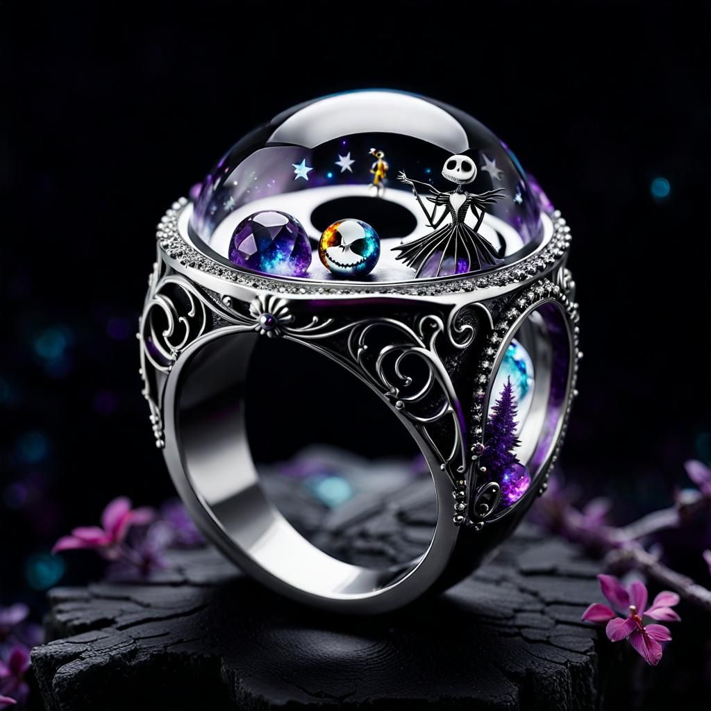 Nightmare before Christmas Ring - Real Cartoon