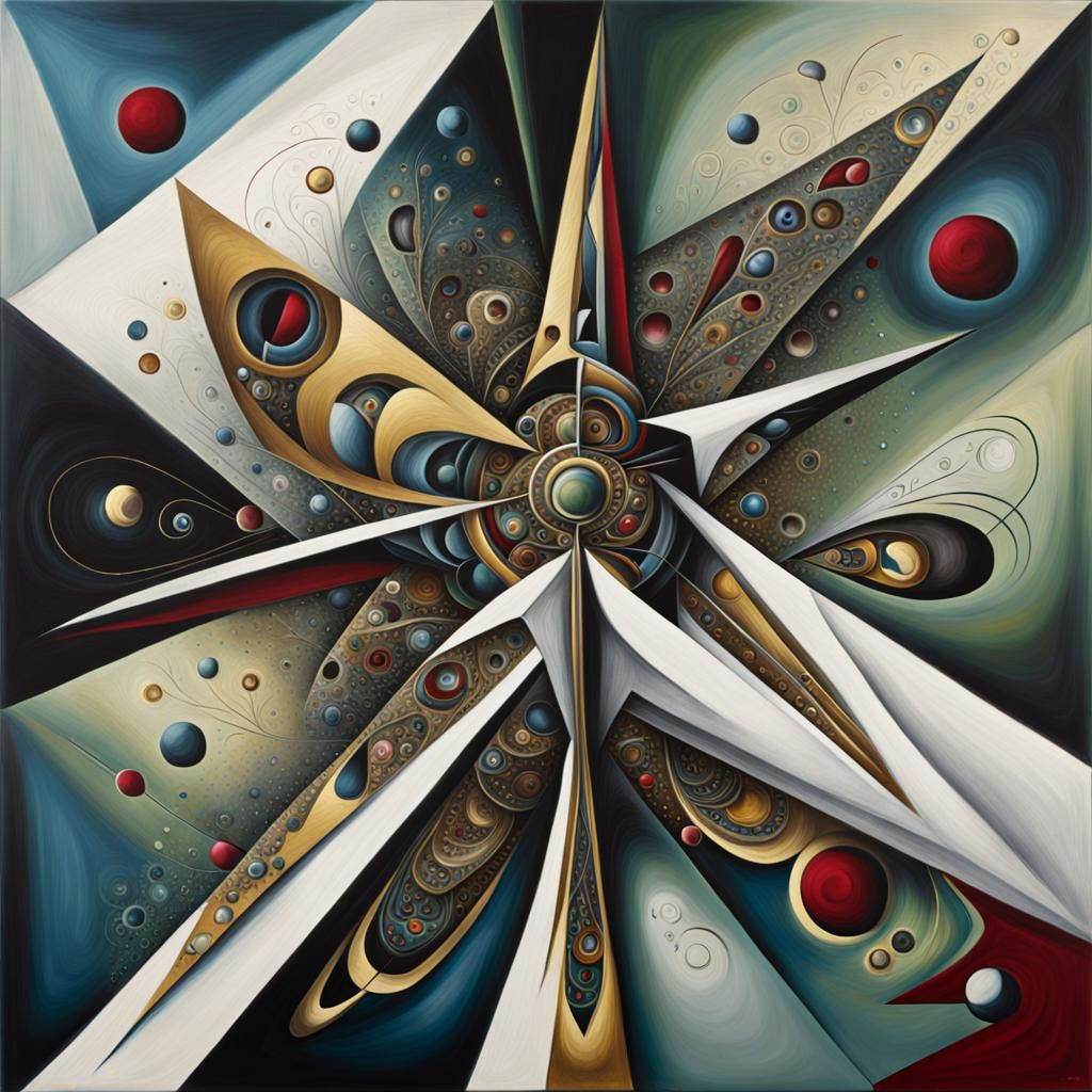 Eclectic Dining Room with Art Deco Flair